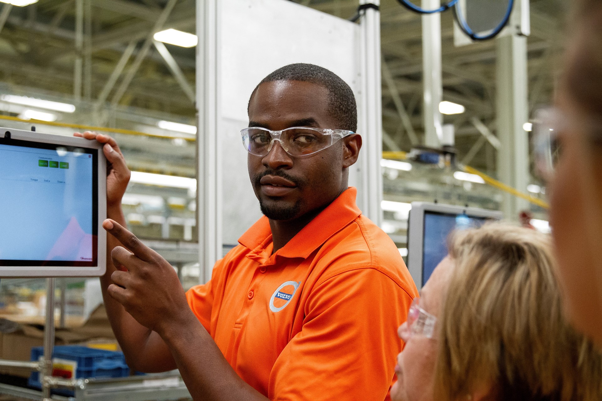 Volvo's new manufacturing plant in South Carolina, USA