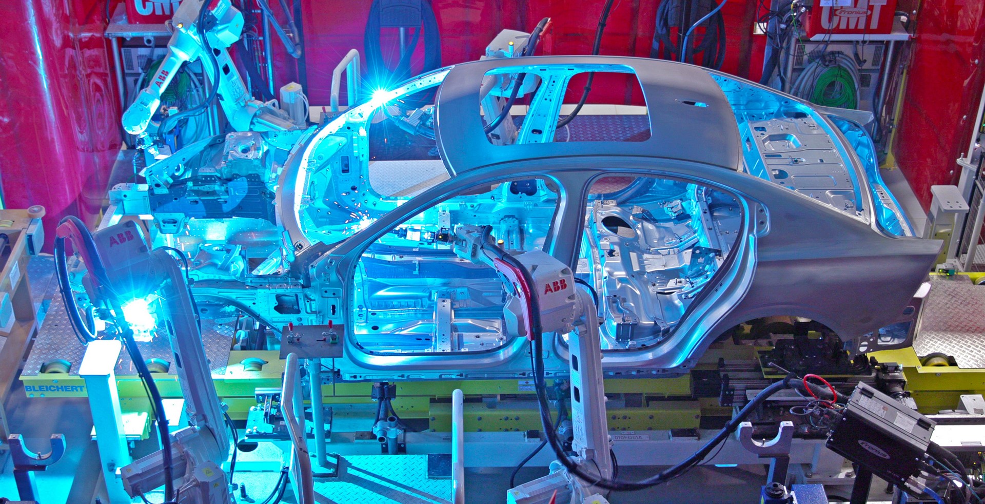 Volvo's new manufacturing plant in South Carolina, USA