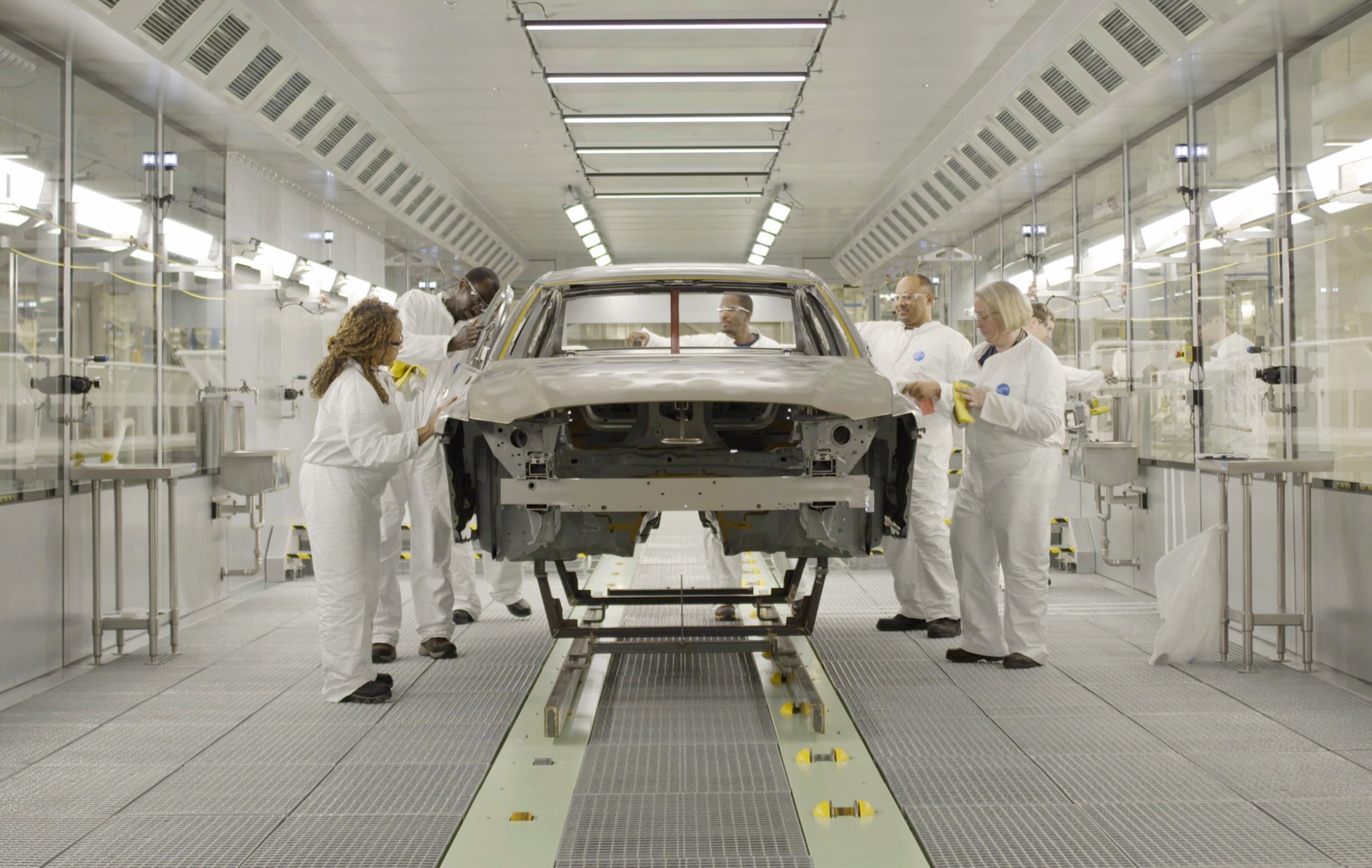 Volvo's new manufacturing plant in South Carolina, USA