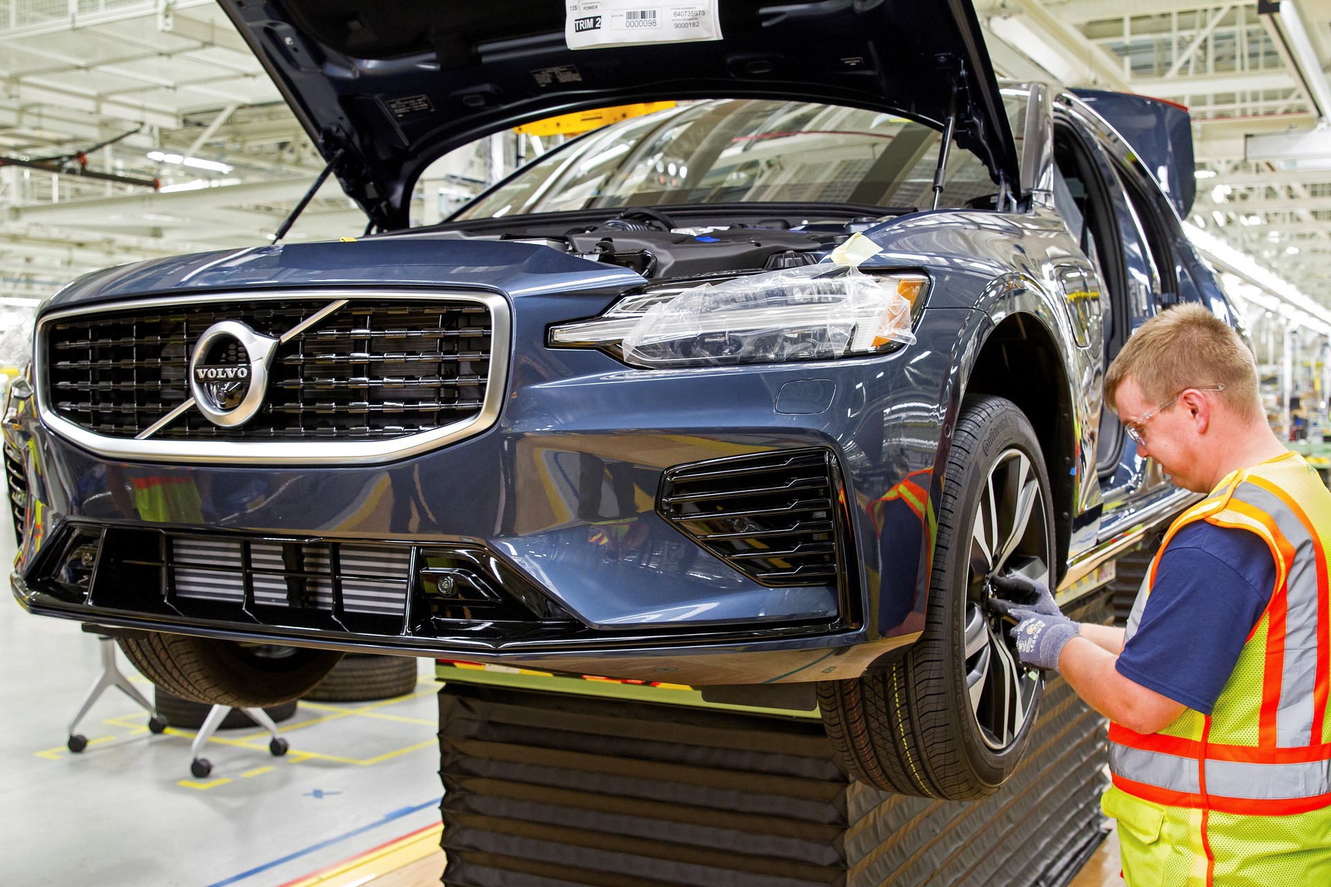 Volvo's new manufacturing plant in South Carolina, USA