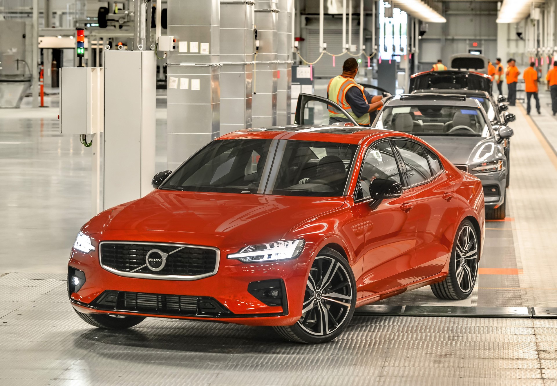 Volvo's new manufacturing plant in South Carolina, USA