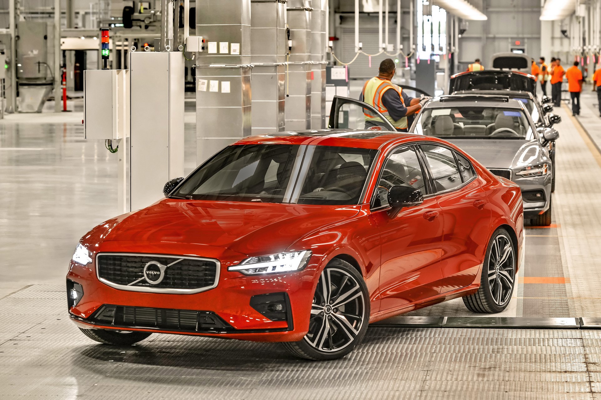 Volvo's new manufacturing plant in South Carolina, USA