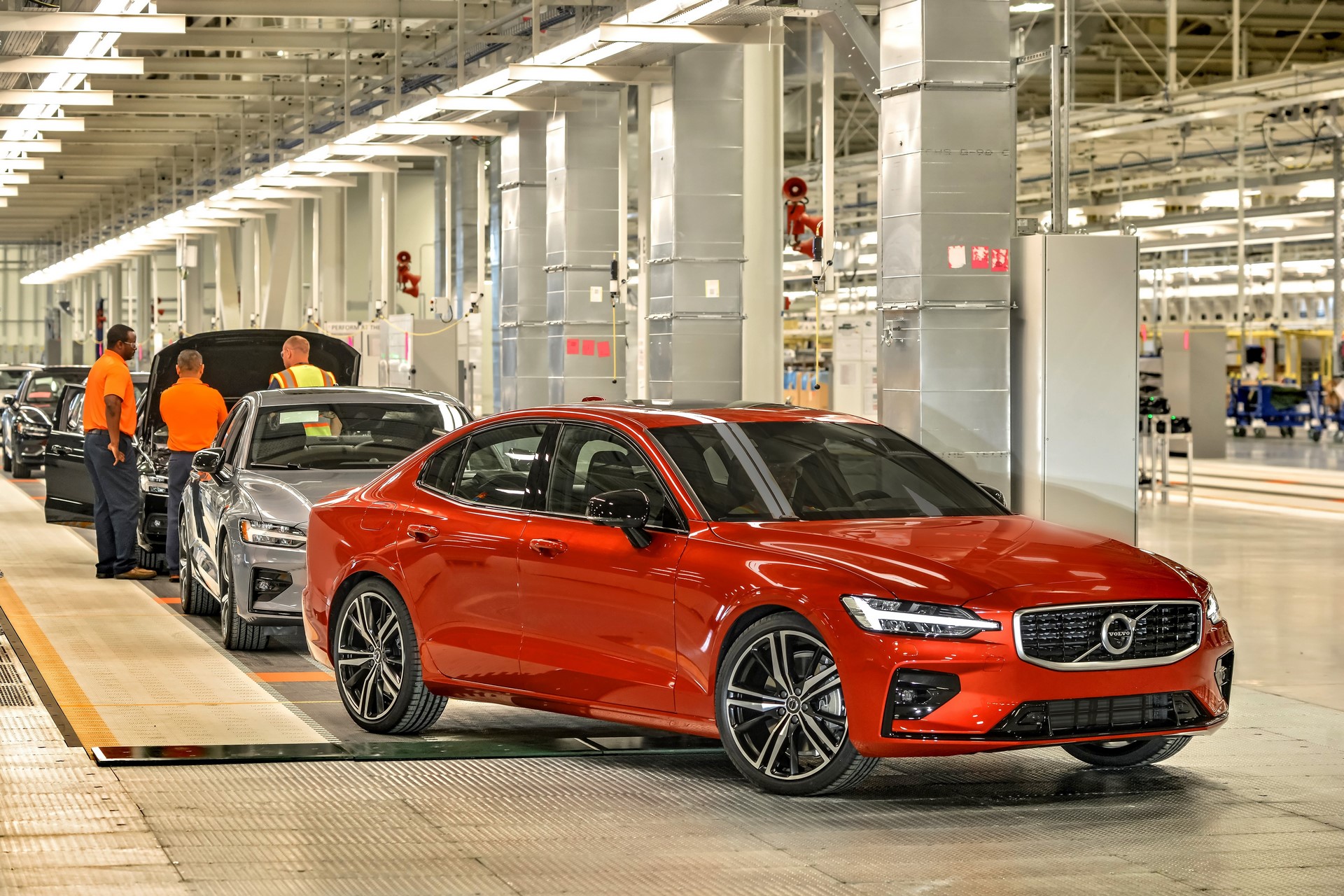 Volvo's new manufacturing plant in South Carolina, USA