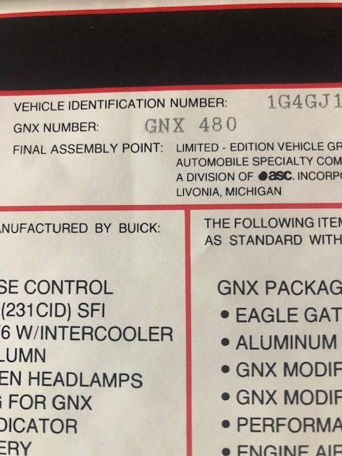 Buick GNX with only 13 km (16)