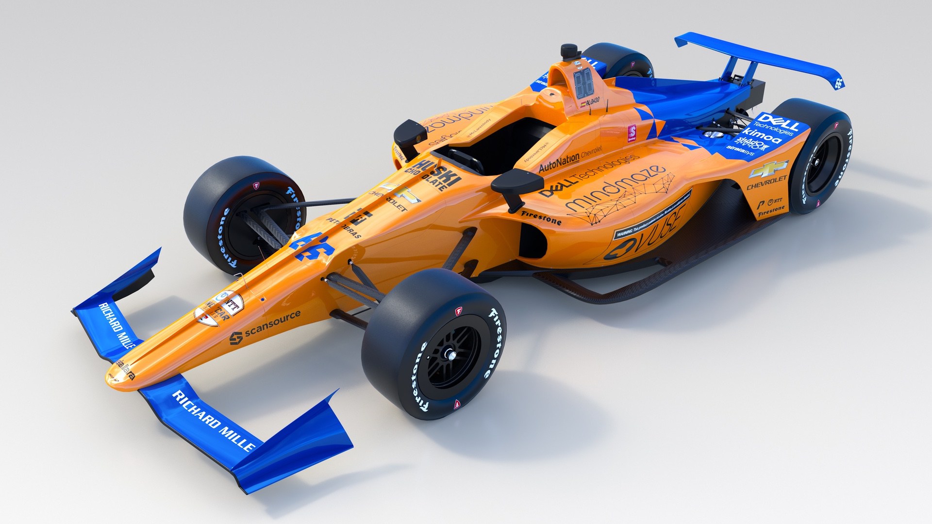 2019 McLaren Indy500 car