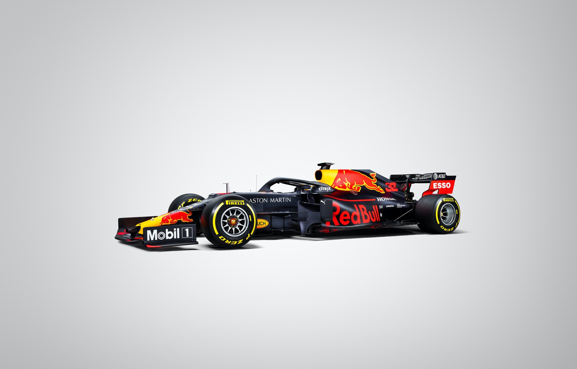 Aston Martin Red Bull Racing RB15 seen during a Studio Shoot in February 2019, United Kingdom // Thomas Butler / Red Bull Content Pool // AP-1YFPFHA4H1W11 // Usage for editorial use only // Please go to www.redbullcontentpool.com for further information. //