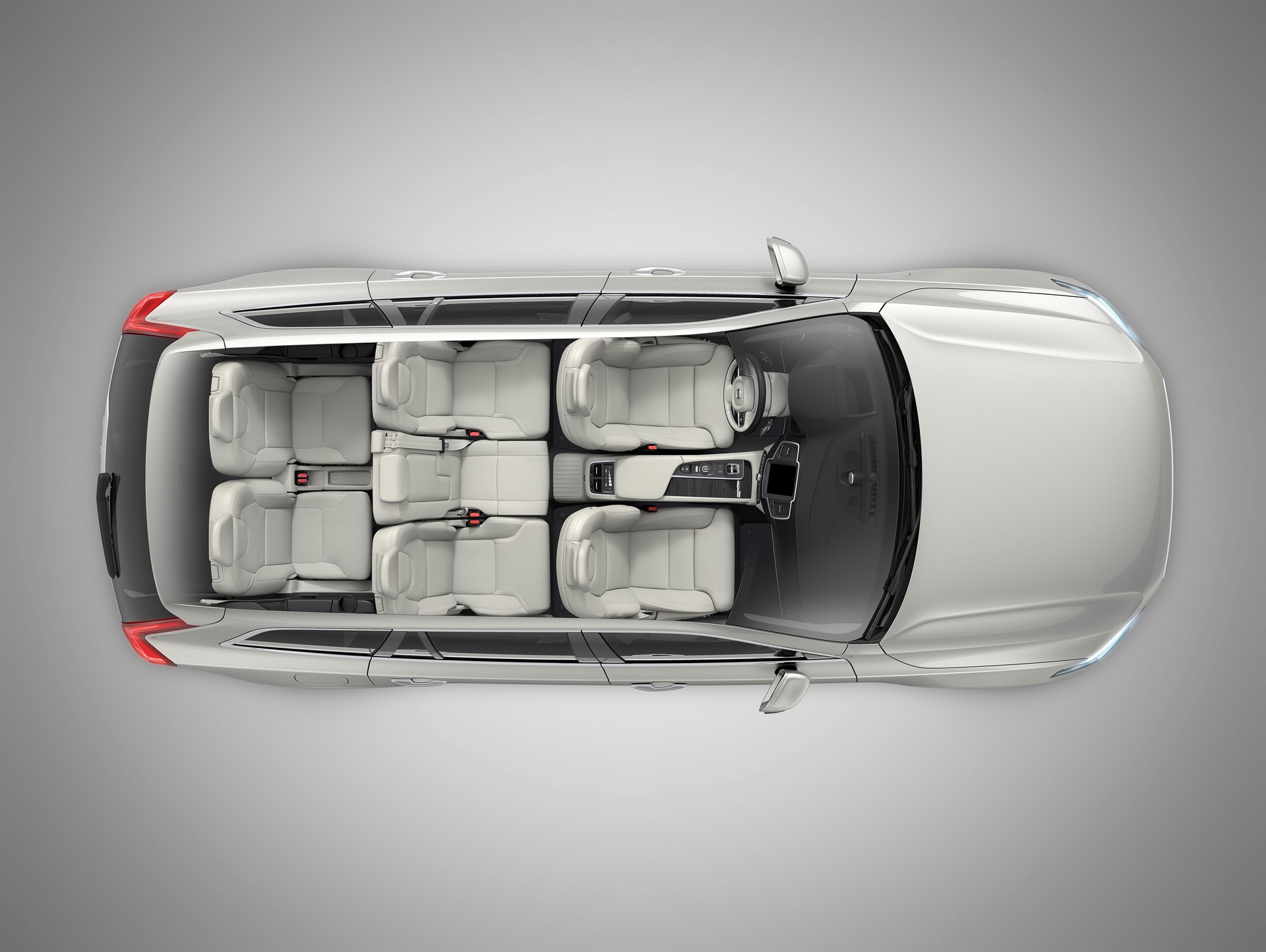 The New Volvo XC90 Inscription T8 Twin Engine seat configuration