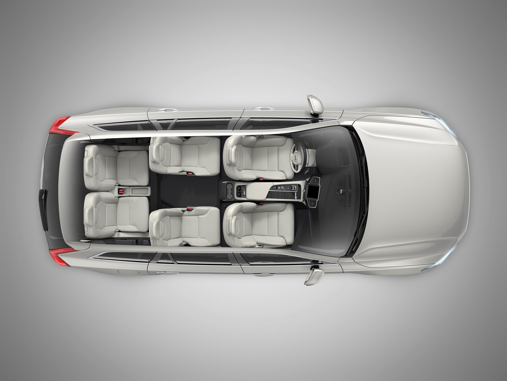 The New Volvo XC90 Inscription T8 Twin Engine seat configuration