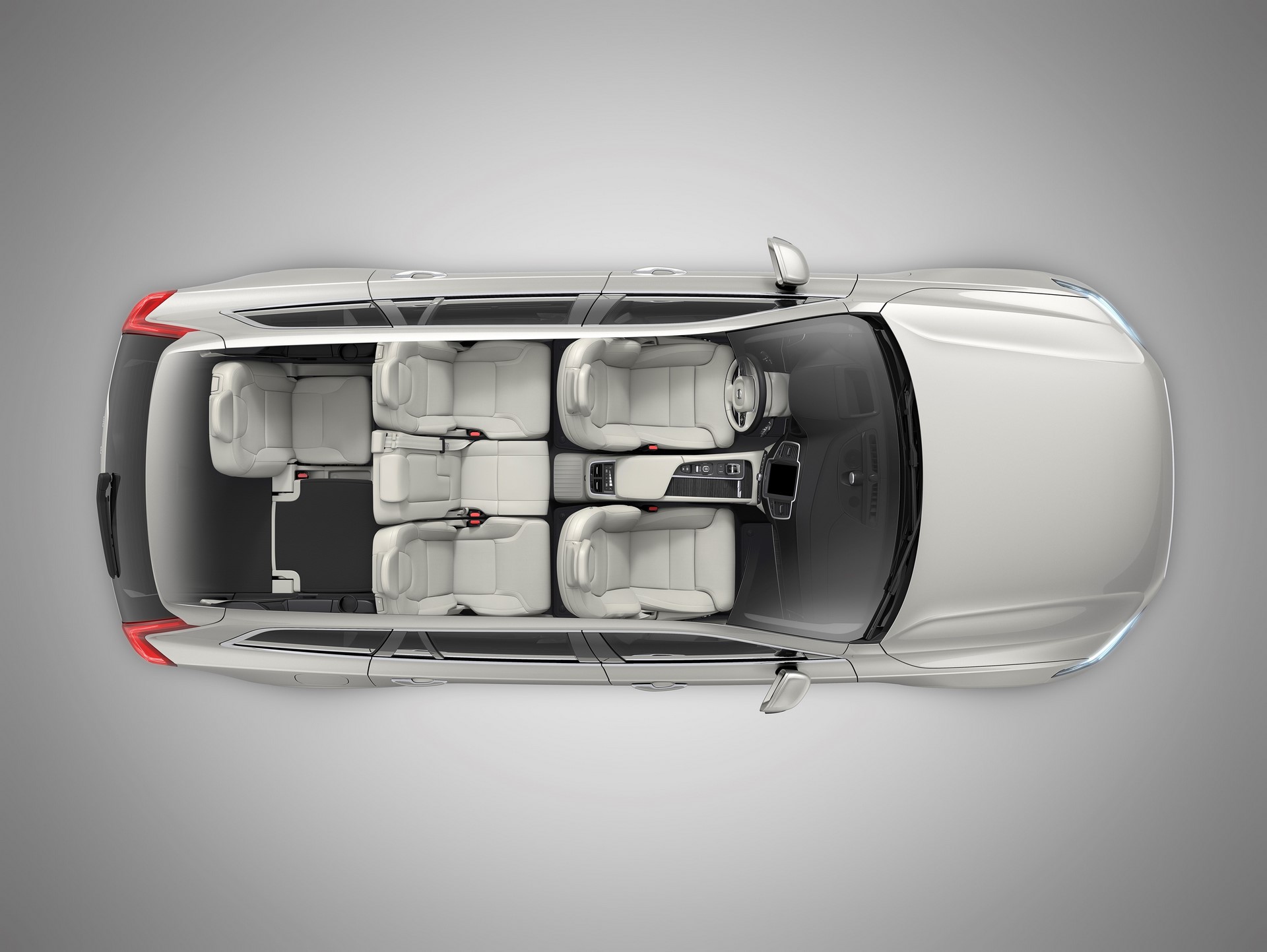 The New Volvo XC90 Inscription T8 Twin Engine seat configuration
