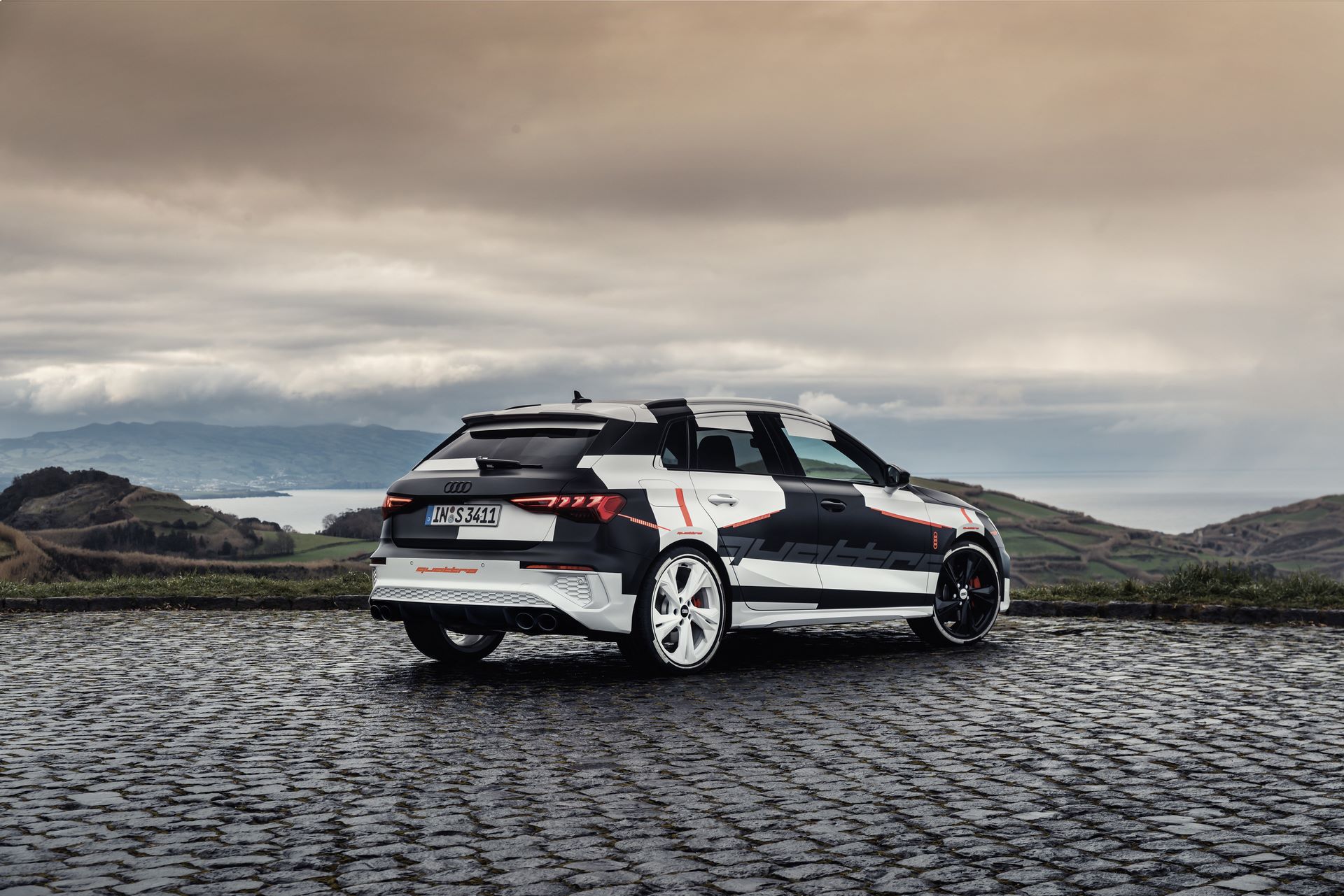 Audi A3 Sportback Prototype Covered Drive