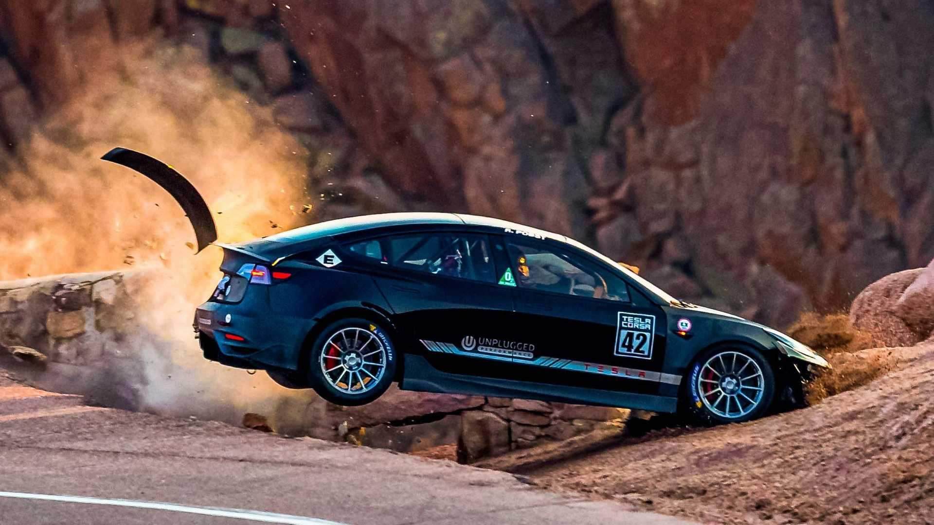 Unplugged_Performance_Tesla_Model_3_Crash_Pikes_Peak_0007