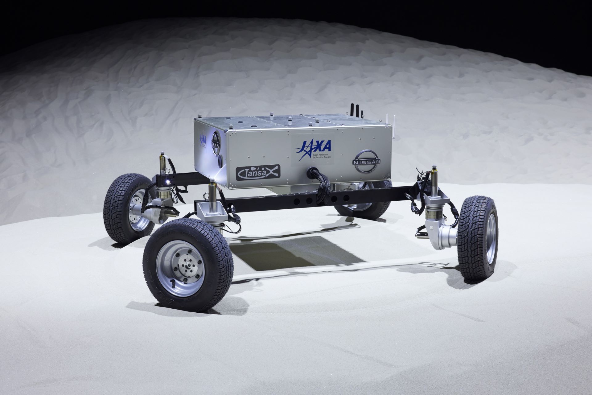Nissan unveils lunar rover prototype jointly developed with Japan Aerospace Exploration Agency