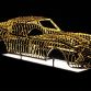 24-karat Ferrari 250 GTO sculpture by Dante Rubli