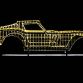 24-karat Ferrari 250 GTO sculpture by Dante Rubli