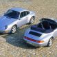 Porsche 911 Carrera 3.6 Cabriolet (right), Porsche 911 Carrera 3.6 Coupé (left), 1994 
