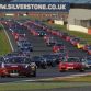 964 Ferrari Cars Parade Around Silverstone F1 Circuit