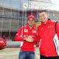 964 Ferrari Cars Parade Around Silverstone F1 Circuit