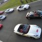 964 Ferrari Cars Parade Around Silverstone F1 Circuit