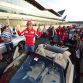 964 Ferrari Cars Parade Around Silverstone F1 Circuit