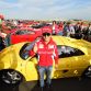 964 Ferrari Cars Parade Around Silverstone F1 Circuit