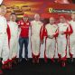 964 Ferrari Cars Parade Around Silverstone F1 Circuit