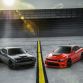2017 Dodge Challenger T/A 392  (left) and 2017 Dodge Charger Daytona 392 (right)