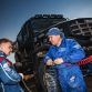 Eduard Nikolaev of Team KAMAZ Master gives instructions during the Kagan Gold race in Astrakhan, Russia on April 26th, 2016.