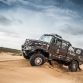 Eduard Nikolaev (driver), Vladimir Rybakov (co-driver) and Evgeny Yakovlev (co-driver) of Team KAMAZ Master races during the Kagan Gold race in Astrakhan, Russia on April 26th, 2016.
