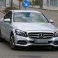 Mercedes C-Class facelift 2017 spy photos (2)