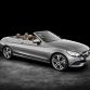Mercedes-Benz C 220d 4MATIC Cabriolet, Edition 1, Exterieur:  designo selenitgrau magno, AMG Line; Interior: schwarz/nussbraun, Kraftstoffverbrauch (l/100 km) innerorts/außerorts/kombiniert:  5,4/3,9/4,5CO2-Emissionen kombiniert: 116 g/kmExterior: designo selenite grey, AMG Line; interior:  black/nut brown Fuel consumption (l/100 km) urban/ex urban/combined:   5.4/3.9/4.5combined CO2 emissions:  116 g/km