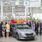 160511 100,000th SKODA Superb produced in Kvasiny