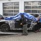 A BMW M6 F12 crashed at Nurburbring
