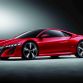 Acura NSX Concept in Red