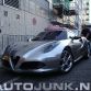 Alfa Romeo 4C Concept Live Photos at Frankfurt 2011