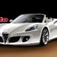 Alfa Romeo 4C GTA Spyder Concept rendering