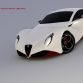 Alfa Romeo 6C Cuore Sportivo Concept Study