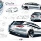 Alfa Romeo Giulia sportwagon 2014 rendering