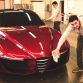 Alfa Romeo Gloria concept back stage pics
