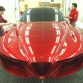 Alfa Romeo Gloria concept back stage pics