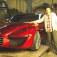 Alfa Romeo Gloria concept back stage pics