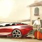 Alfa Romeo Gloria concept back stage pics