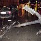 An anchor crash in St. Petersburg 
