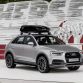 Audi Original Zubehoer  Q3 mit offroad style Paket    Verbrauchsangaben Audi Q3:Kraftstoffverbrauch kombiniert in l/100 km: 8,4 - 4,4;CO2-Emission kombiniert in g/km: 198 - 114
