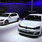 Audi and VW Stands in Frankfurt 2013