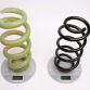 Audi FRP coil spring comparison to normal spring