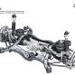 Five link rear suspension with quattro ultra technology