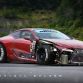 Lexus LC 500 drift