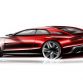 Audi Quattro Concept 2013 design sketch