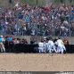 Audi R18 crash site at 2011 24 Hours of Le Mans