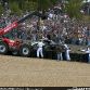 Audi R18 crash site at 2011 24 Hours of Le Mans